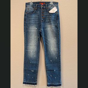 NWT - Chelsea & Violet Buttonfly High-Waisted Jeans (Size: 28)